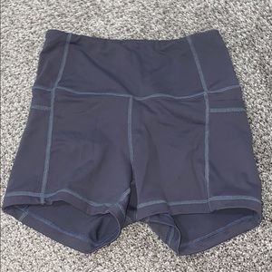 High waisted workout shorts